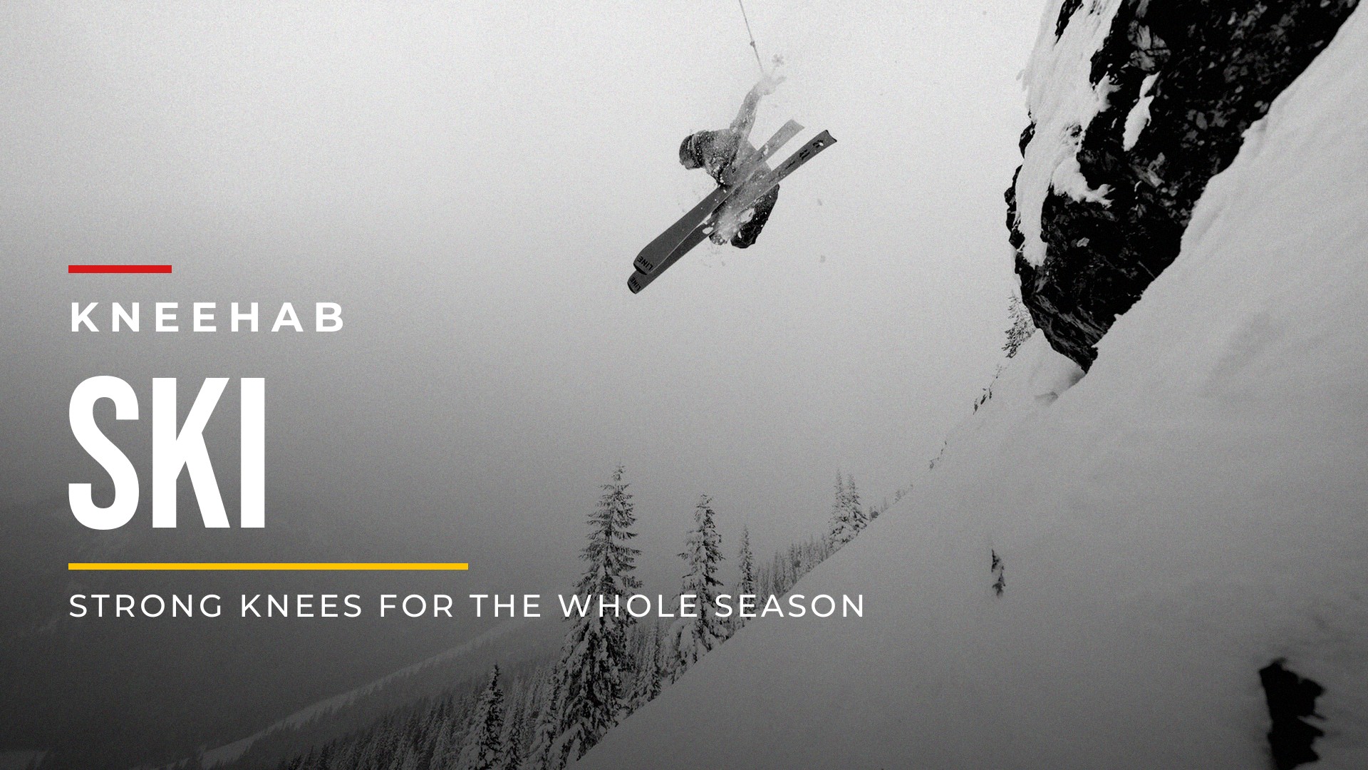 Kneehab Ski program cover: strong knees for ski season